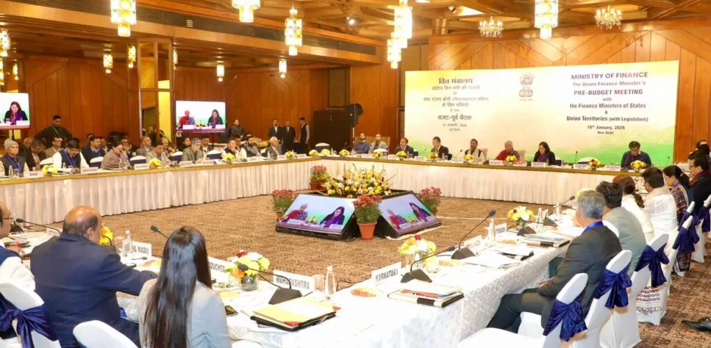 केंद्रीय बजट 2026-27 से पहले प्री-बजट परामर्श बैठक, राज्यों की विकास प्राथमिकताओं पर हुआ मंथन