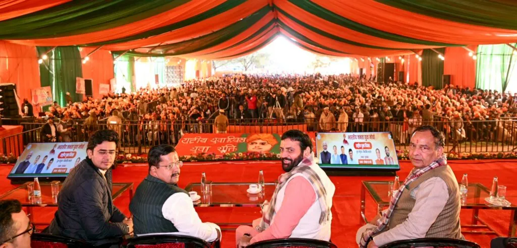 राष्ट्रीय युवा दिवस पर गुरुग्राम में भव्य आयोजन, नितिन नवीन का हुआ जोरदार स्वागत