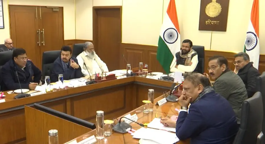 मंत्रिमंडल बैठक के बाद सीएम नायब सिंह सैनी की प्रेस वार्ता, नववर्ष पर जनहित के अहम फैसलों की घोषणा