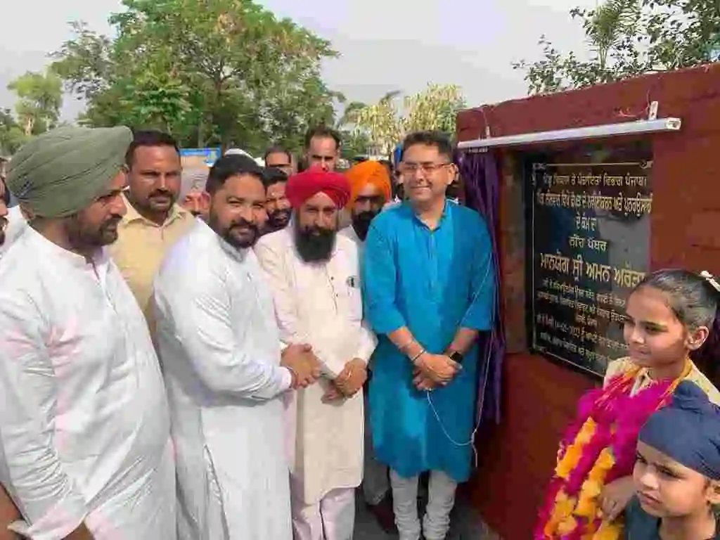 सुनाम को बड़ी सौगात, सीवरेज पाइपलाइन परियोजना का शिलान्यास