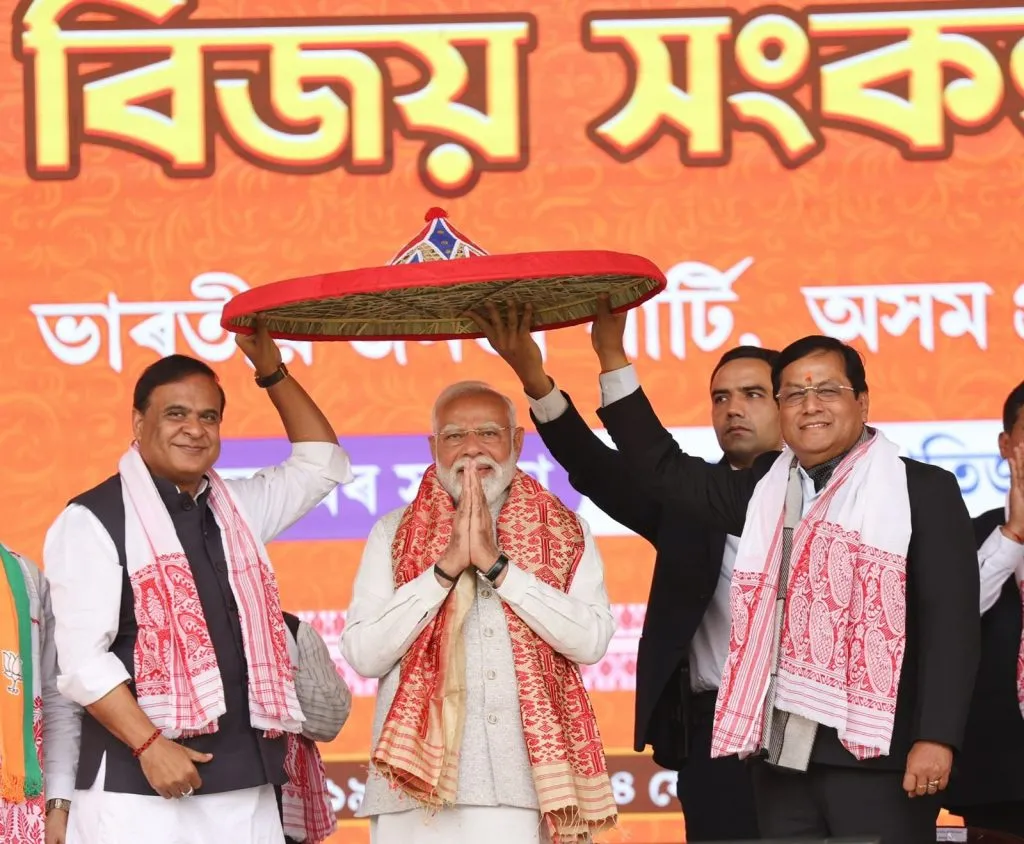 गुवाहाटी रैली में उमड़ा जनसैलाब, जोश देखकर NDA की तीसरी जीत का भरोसा और मजबूत