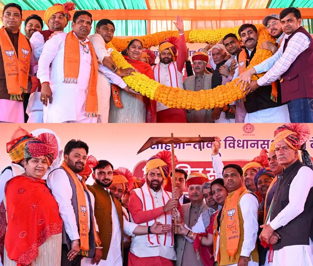 तावडू में उमड़ा जनसैलाब: सीएम नायब सिंह सैनी ने 47.36 करोड़ की परियोजनाओं का किया लोकार्पण-शिलान्यास, बोले— मेवात की धरती वीरता की मिसाल तावडू में उमड़ा जनसैलाब: सीएम नायब सिंह सैनी ने 47.36 करोड़ की परियोजनाओं का किया लोकार्पण-शिलान्यास, बोले— मेवात की धरती वीरता की मिसाल